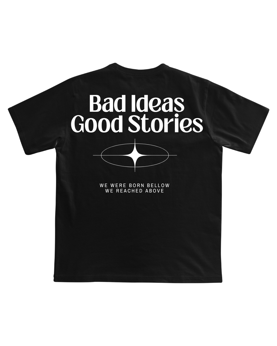 BAD IDEAS - BLACK TEE